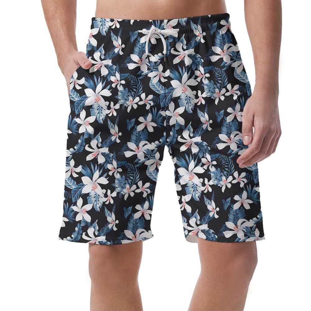 Flower Hawaiian Shorts Men For Aloha Spirit
