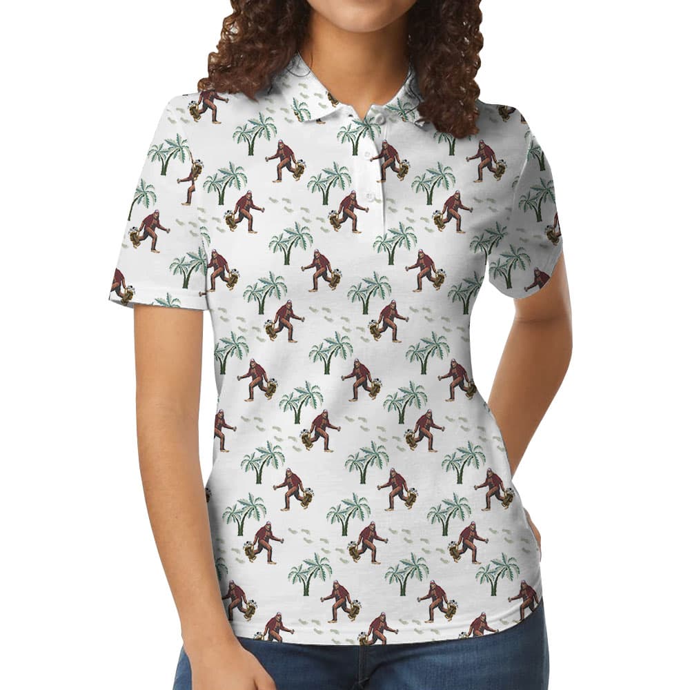 Ladies Bigfoot Golf Short Sleeve Polos4