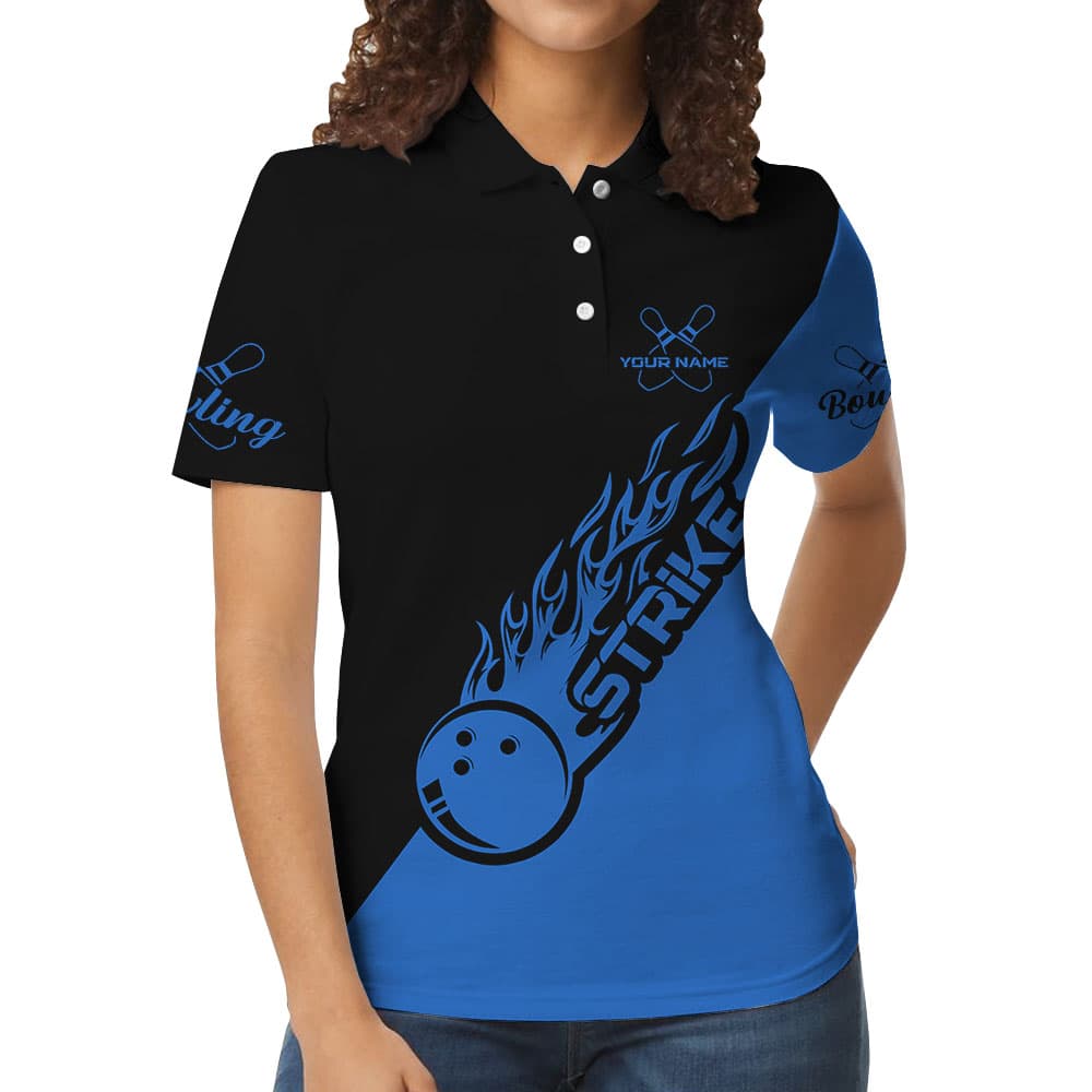 Matching Bowling Team Women's Polo Shirt5