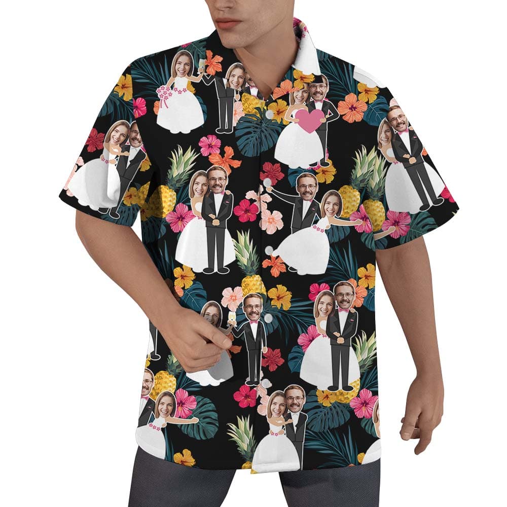 Custom-Face-Pineapple-Wedding-Hawaiian-Shirts1-1.jpg