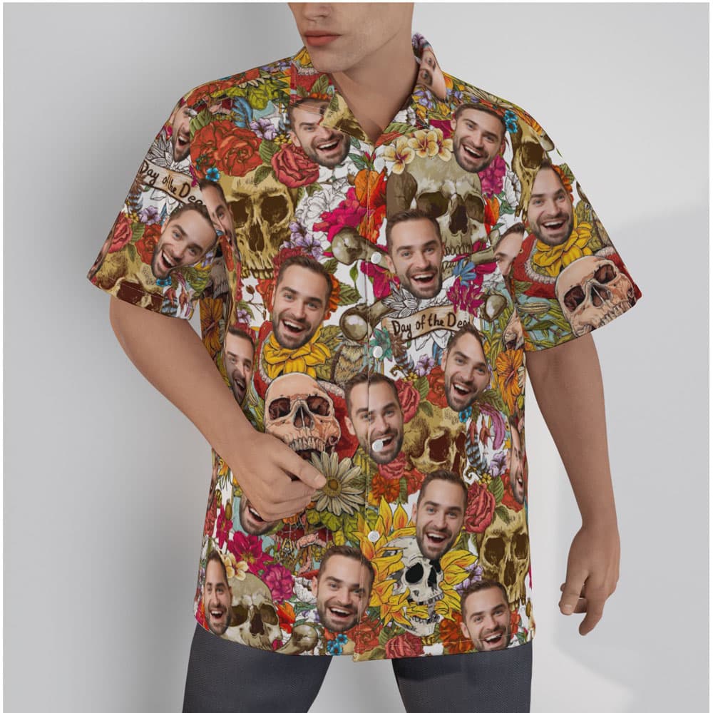 Custom-Face-Skull-Halloween-Floral-Hawaiian-Shirt-3.jpg