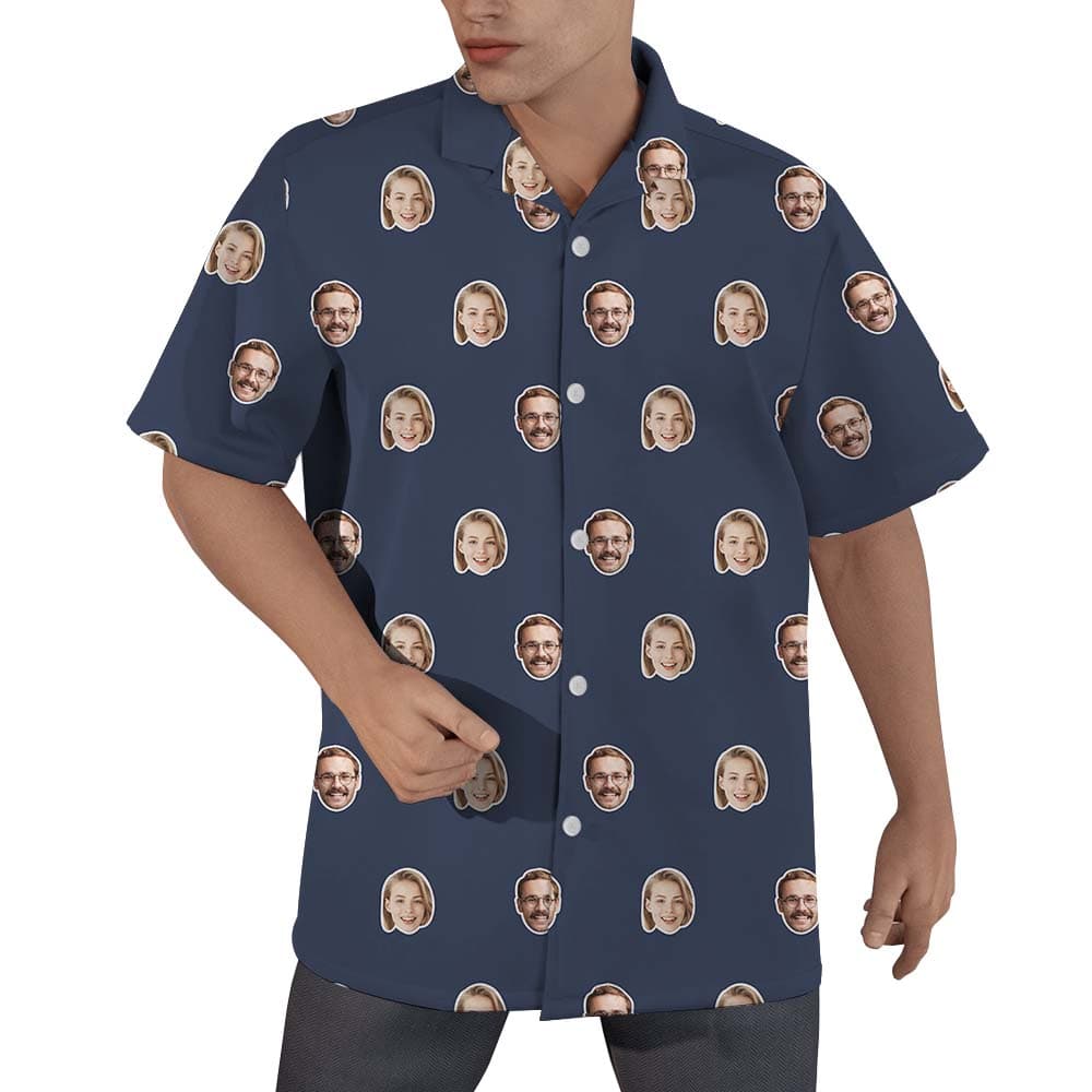 Custom Hawaiian Shirt 3 Or 4 Faces For Men1