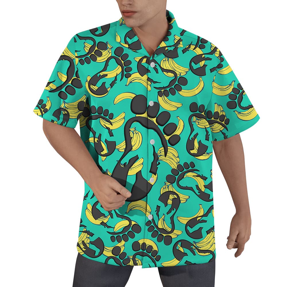 Funny Bigfoot Banana Hawaiian Shirt (4)