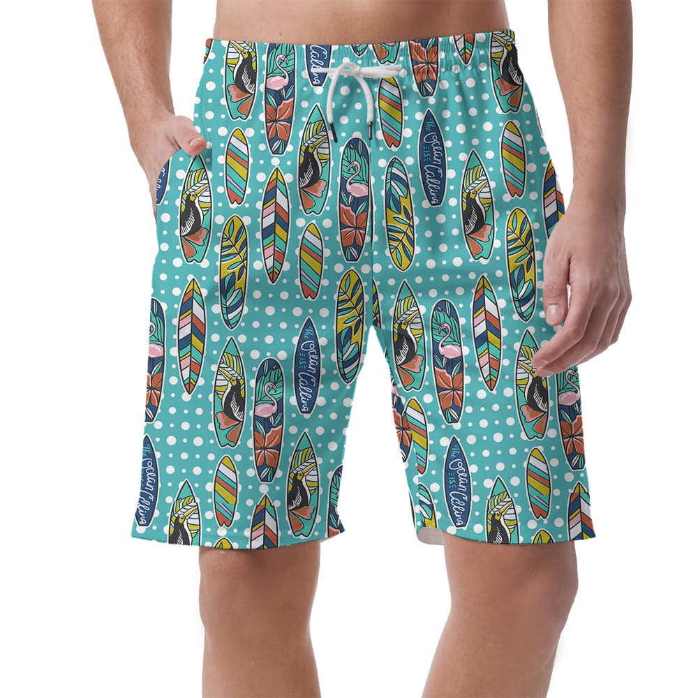 Meowaiian Custom Pet Hawaiian Short for Men1