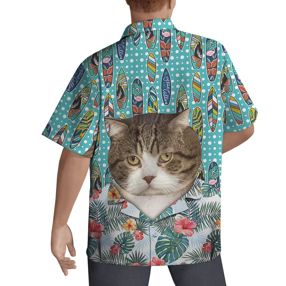 Purradise Custom Pet Hawaiian Shirt for Men2