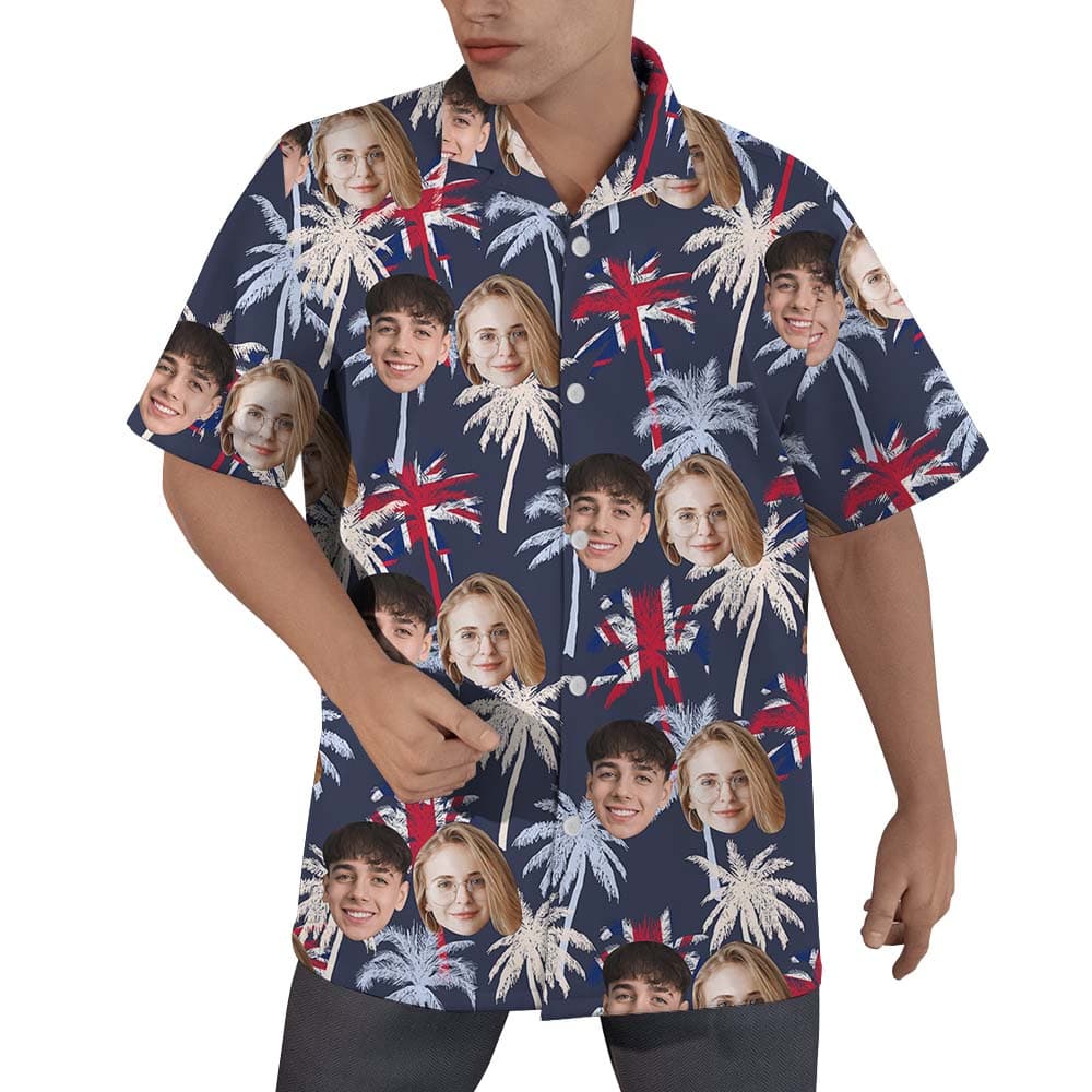 American Custom Hawaiian Shirt With 2 Faces1