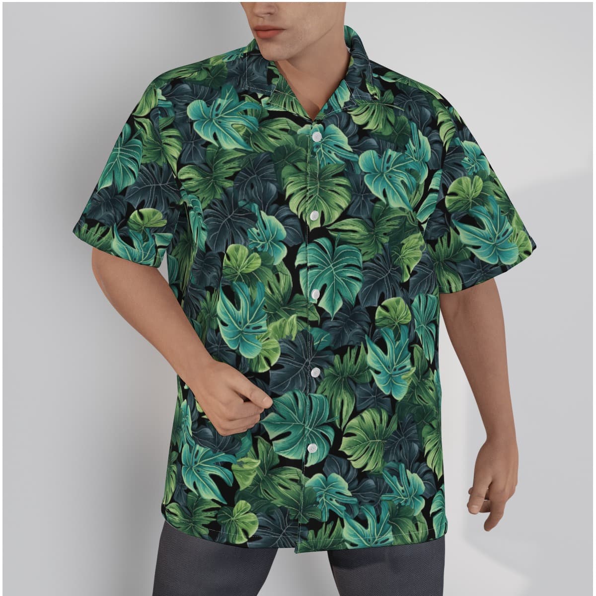 Funny Custom Family Name Bigfoot Camping Tropical Hawaiian Shirt