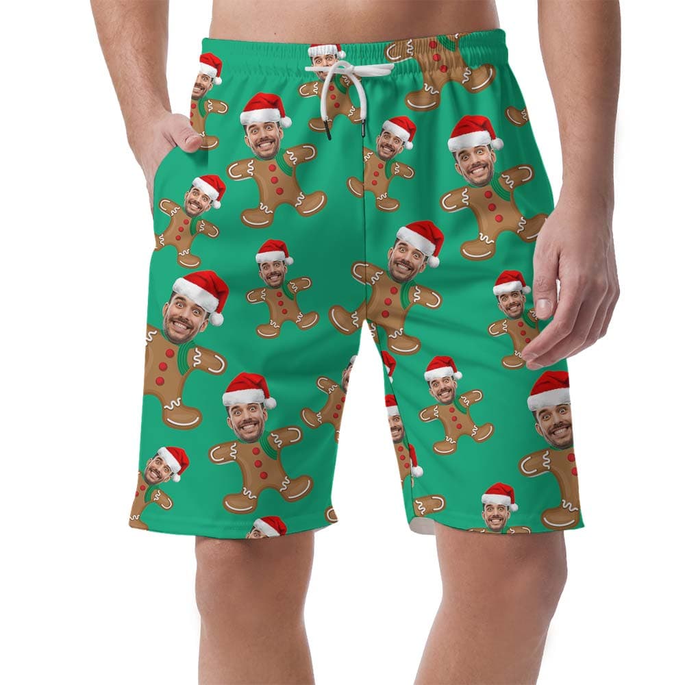 Celebrate Gingerbread's Day With Custom Men's Shorts