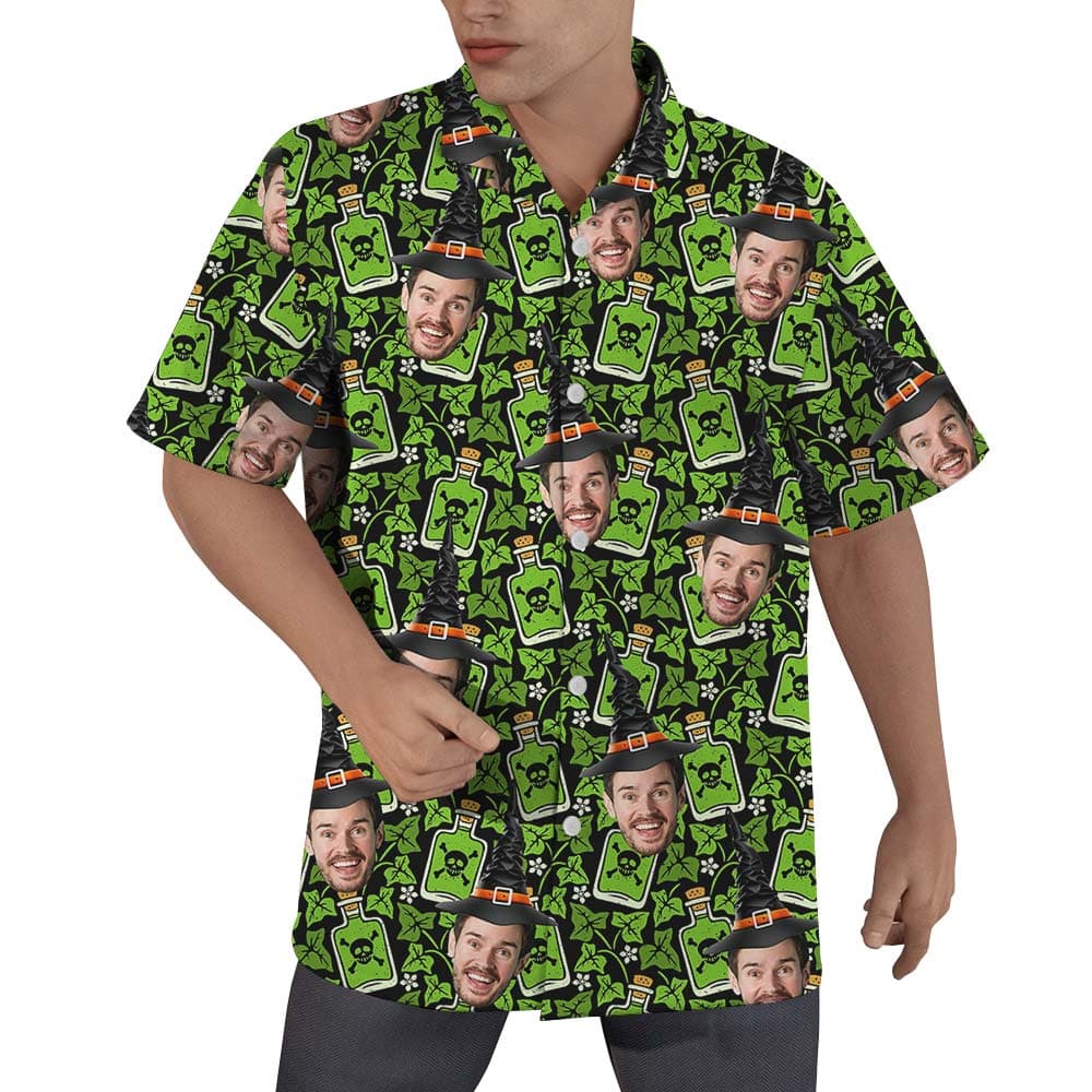 Happy Patrick's Day Custom Men Hawaiian Shirt
