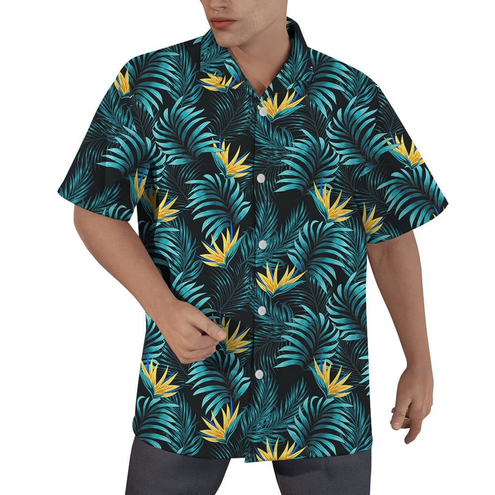 Paws In The Jungle Custom Hawaiian Shirt with Dog1