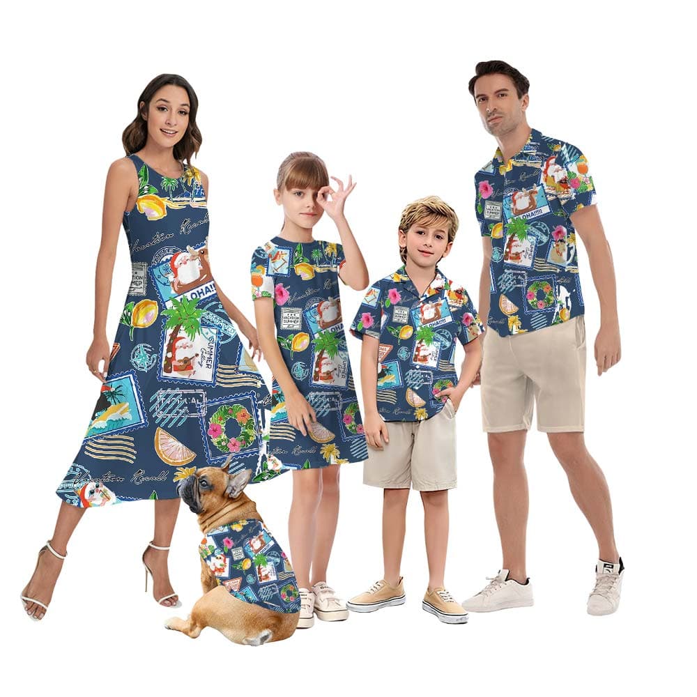 Summer Vibes Matching Family Outfits For Vacation
