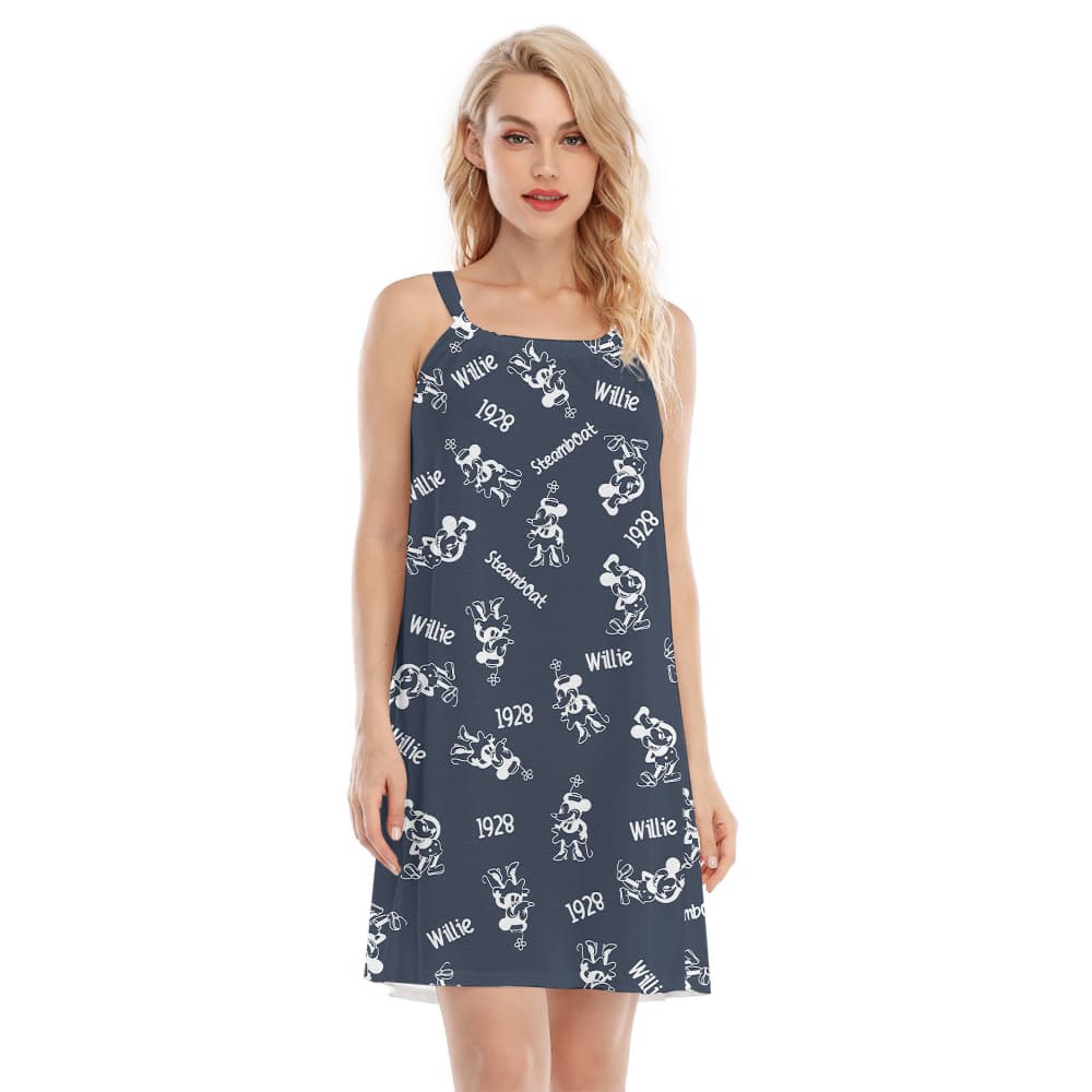 Cute Mickey Steamboat Willie 1928 Classic Cami Dress