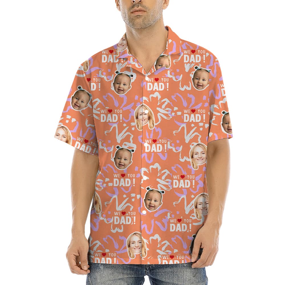 1.1- Menโs Hawaiian Shirt 2_front