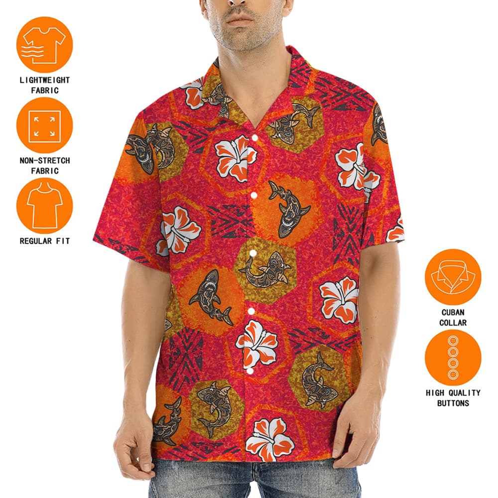 Classic Shark Button Up Shirt