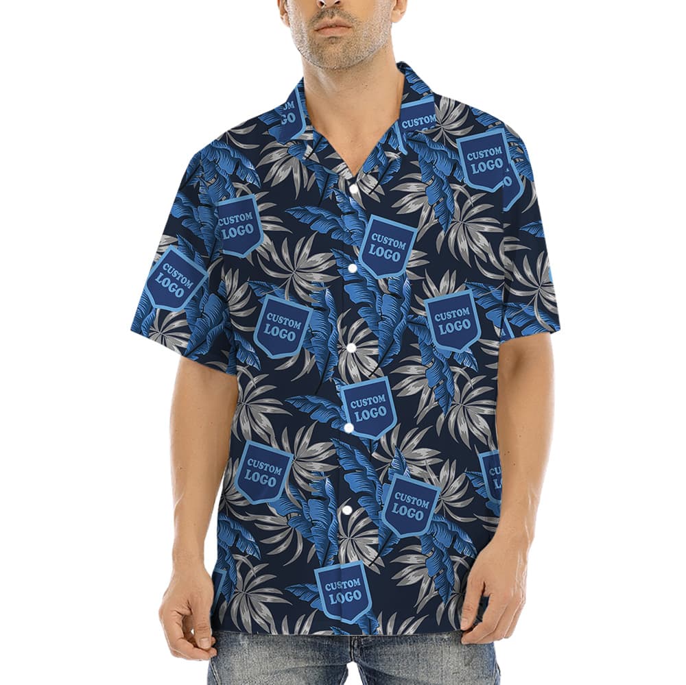Custom Tropical Short Sleeves Shirts with Logo6