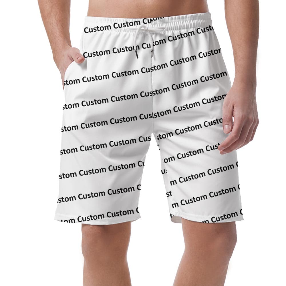 Fully Custom Men's Summer Shorts With Pockets
