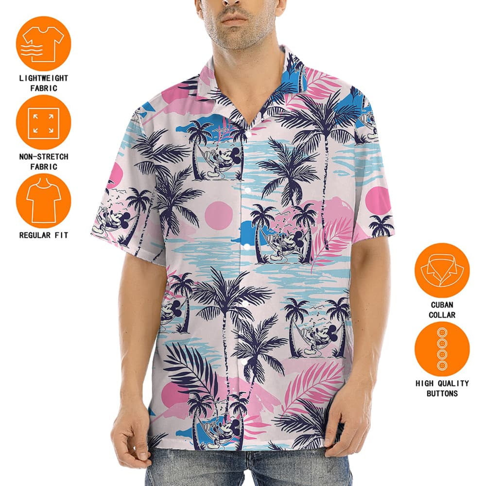 Mickey 1928 Bula Tropical Button Up Shirts7