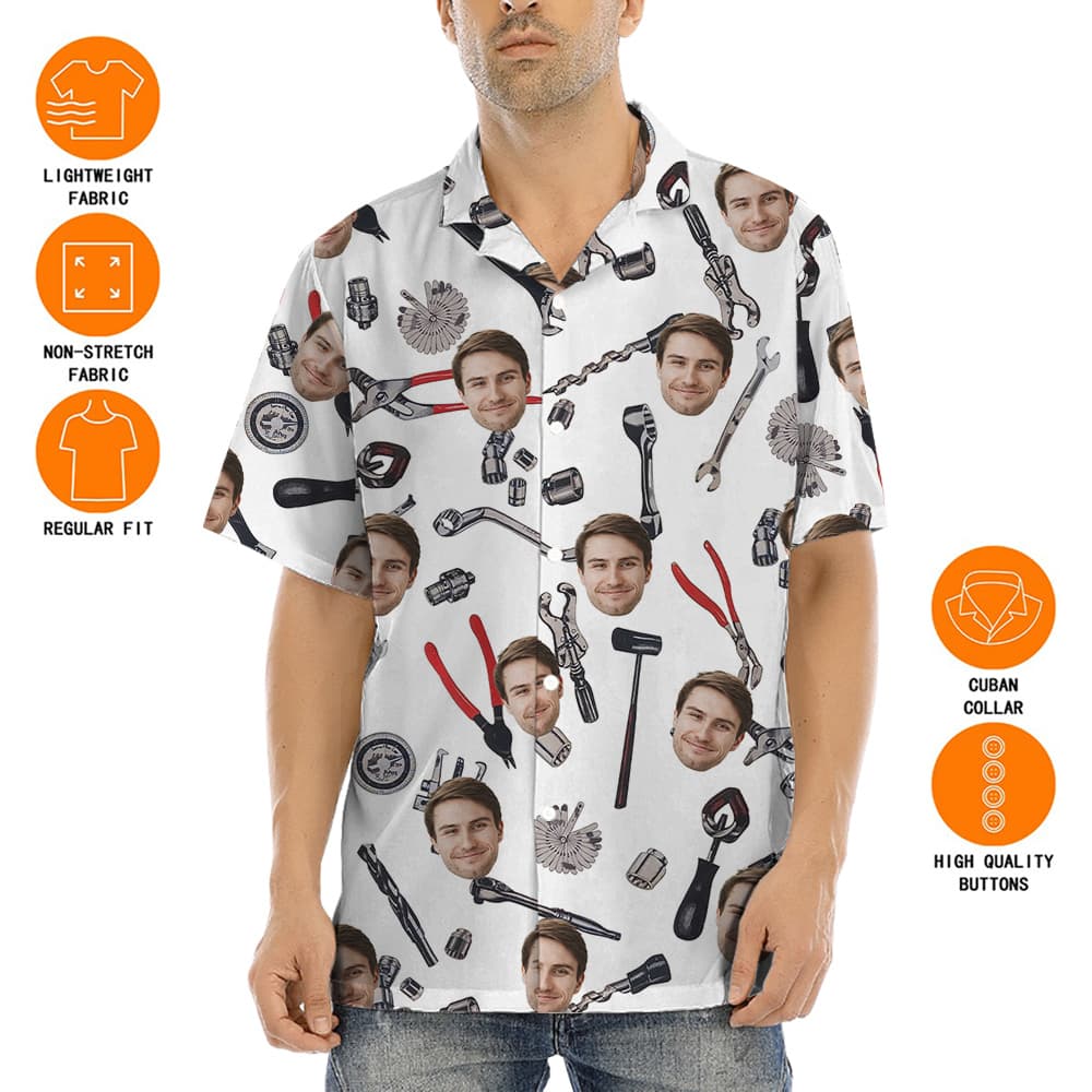 Personalized Father's Day Gift Hawaiian Shirt