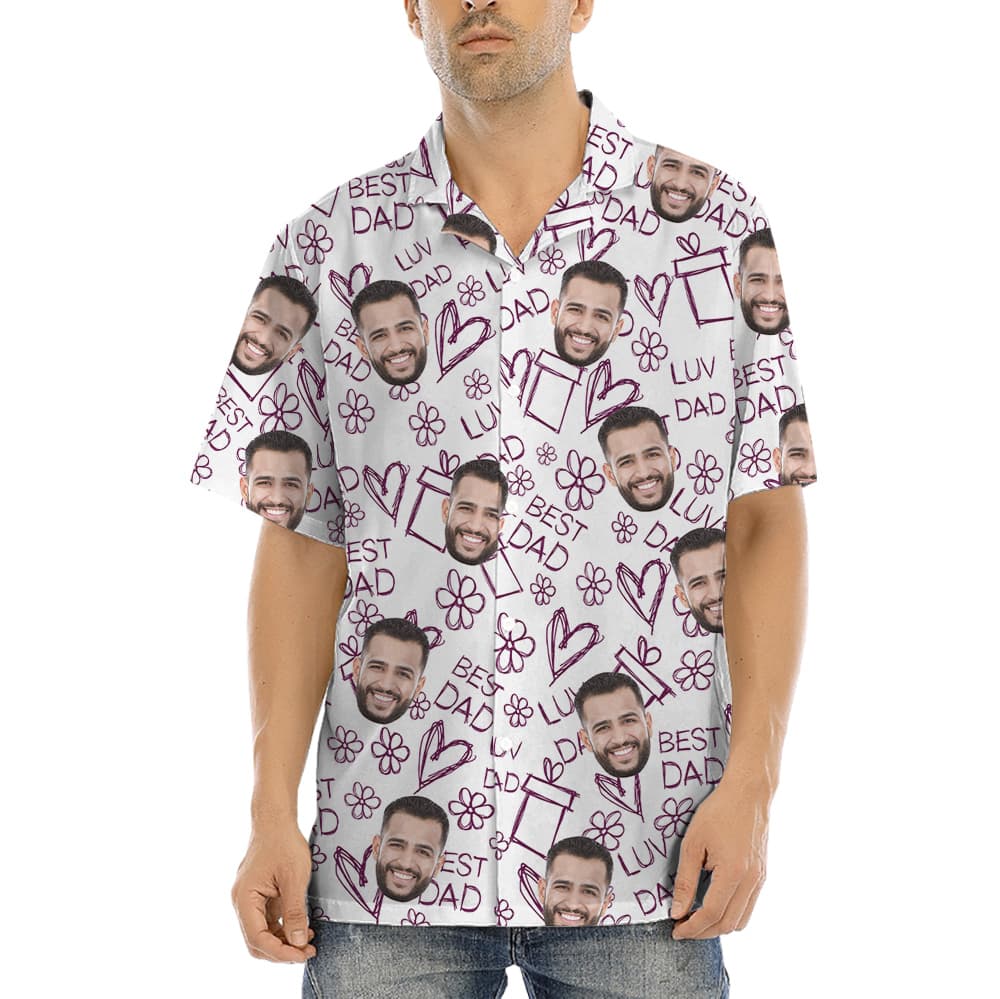 Personalized Father’s Day Hawaiian Shirt (4)