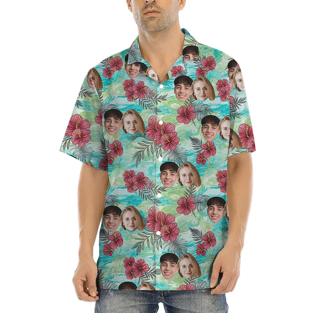 Vintage Custom Short Sleeve Button Up Shirt1