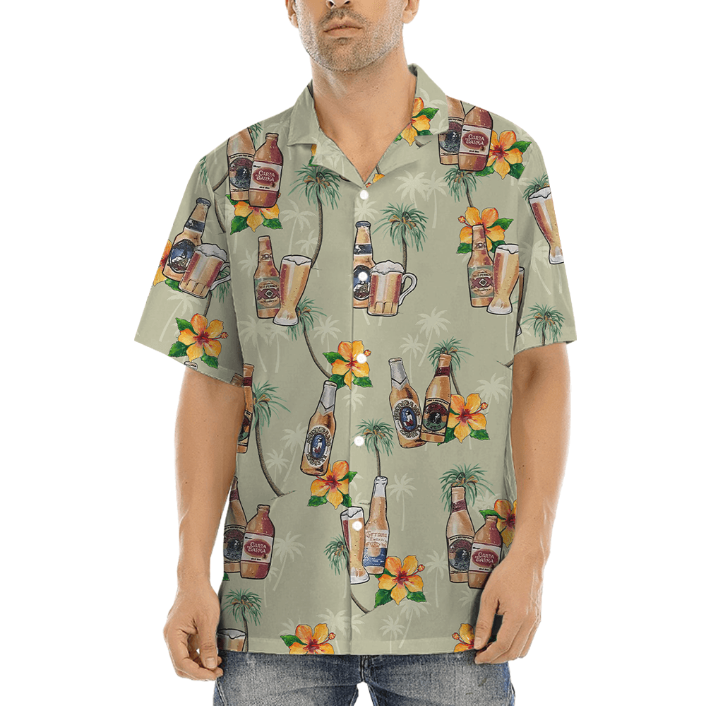 Classic Style Beer Hawaiian Shirt (5)