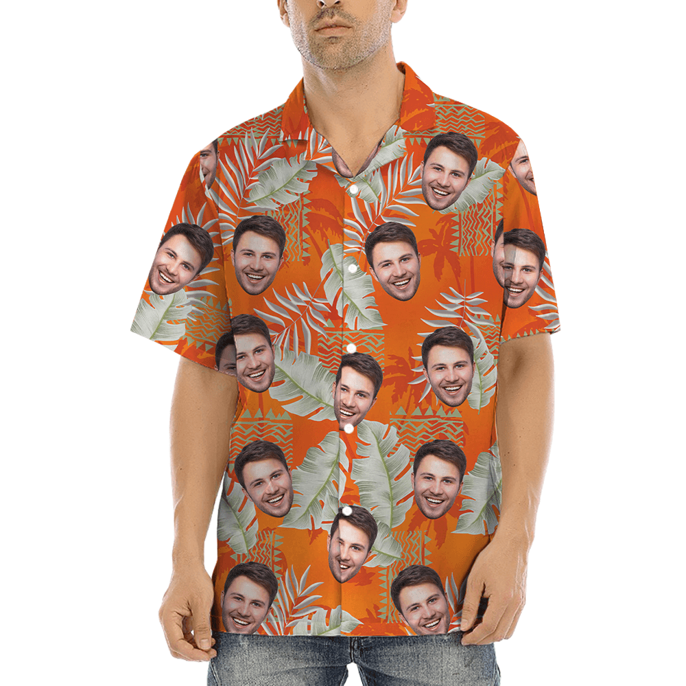 Custom Face Aloha Shirt (5)