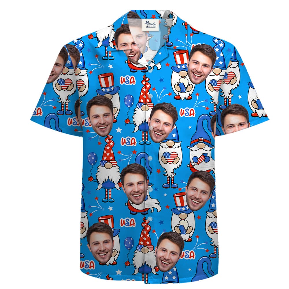 Funny Custom Independence Day 100% Cotton Shirt2