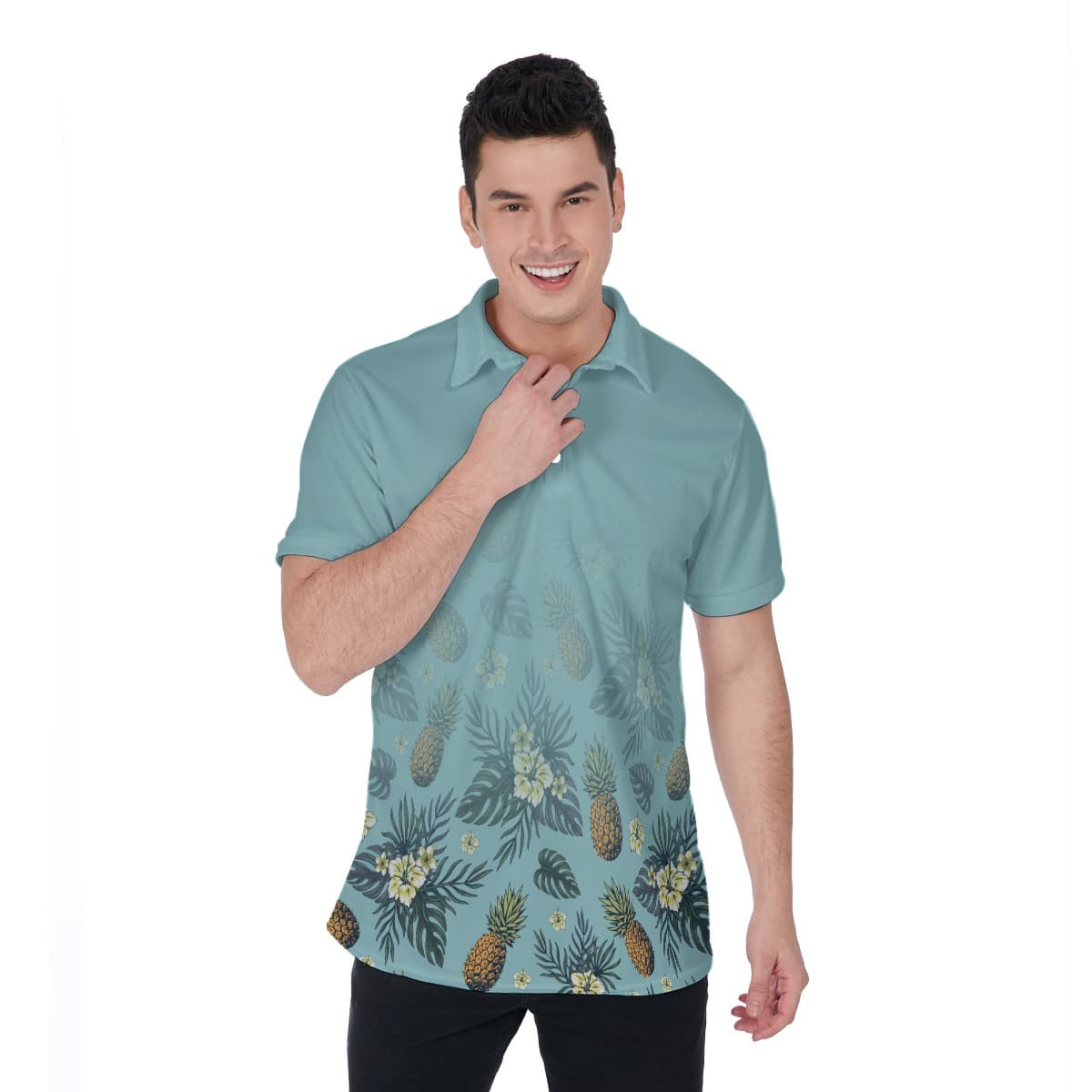 I Like Big Putts Funny Golf Polo Shirt (2)