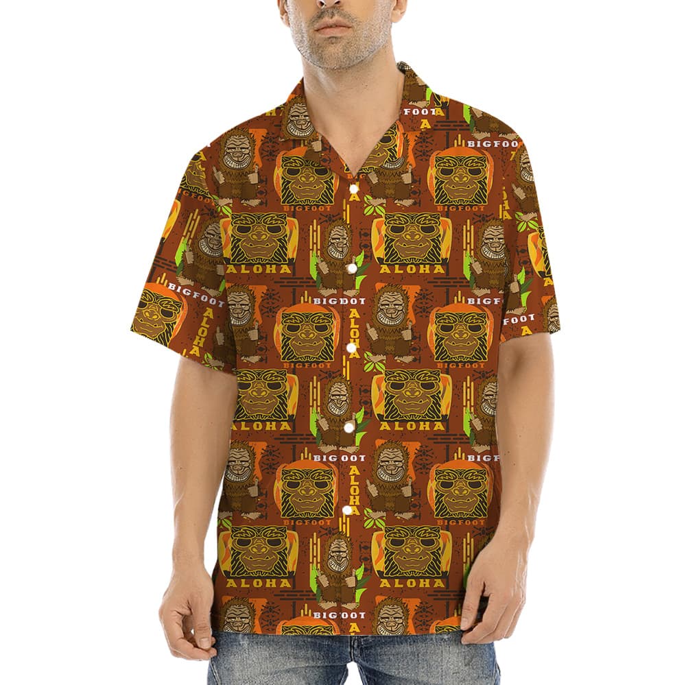 Vintage Bigfoot Aloha Shirt (2)