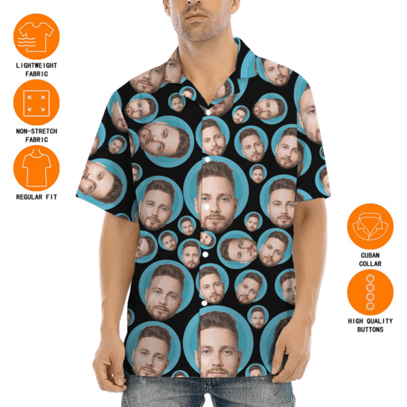 Custom Multiple Faces Hawaiian Shirt