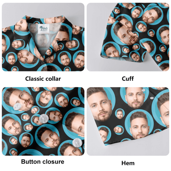 Custom Multiple Faces Hawaiian Shirt