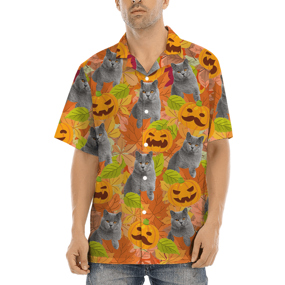 Thanksgiving Exotic Cat Hawaiian Shirt (7)