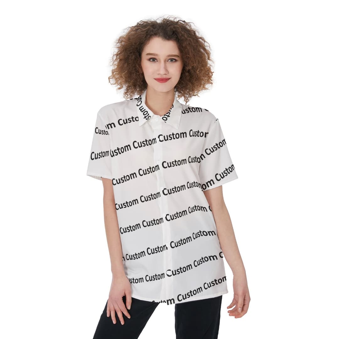 Fully Custom Hawaiian Shirt For Women Design Your Own