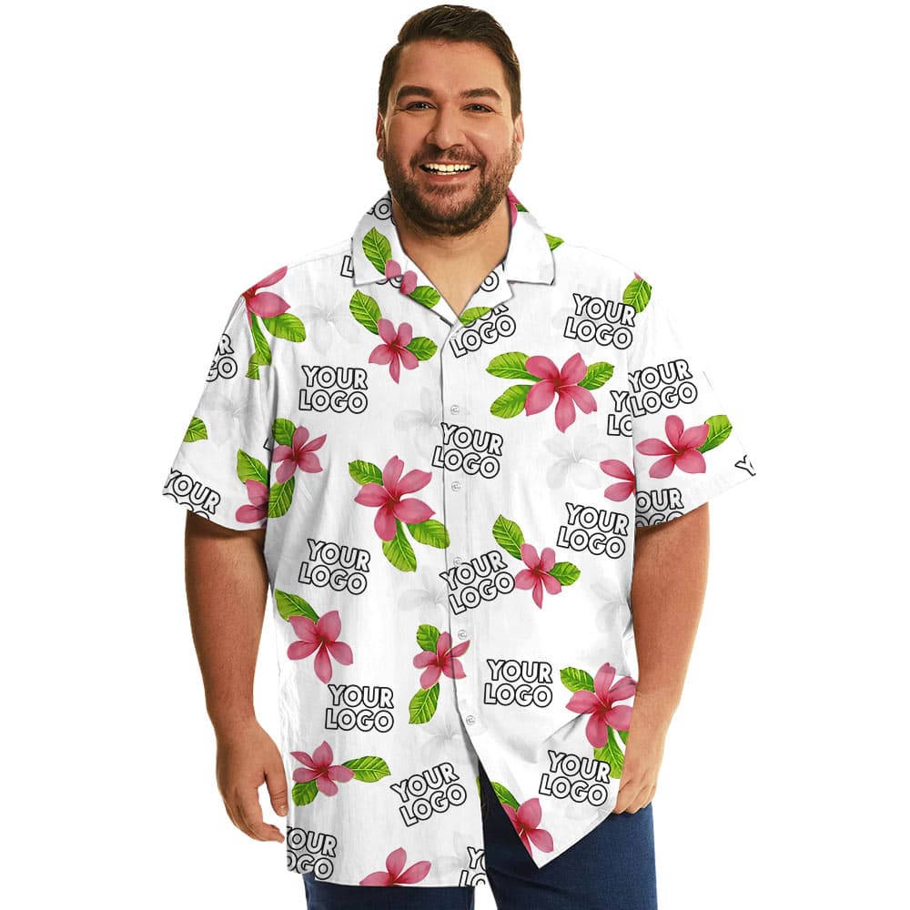 Bulk Custom Company Logo Hawaiian Shirt (8)