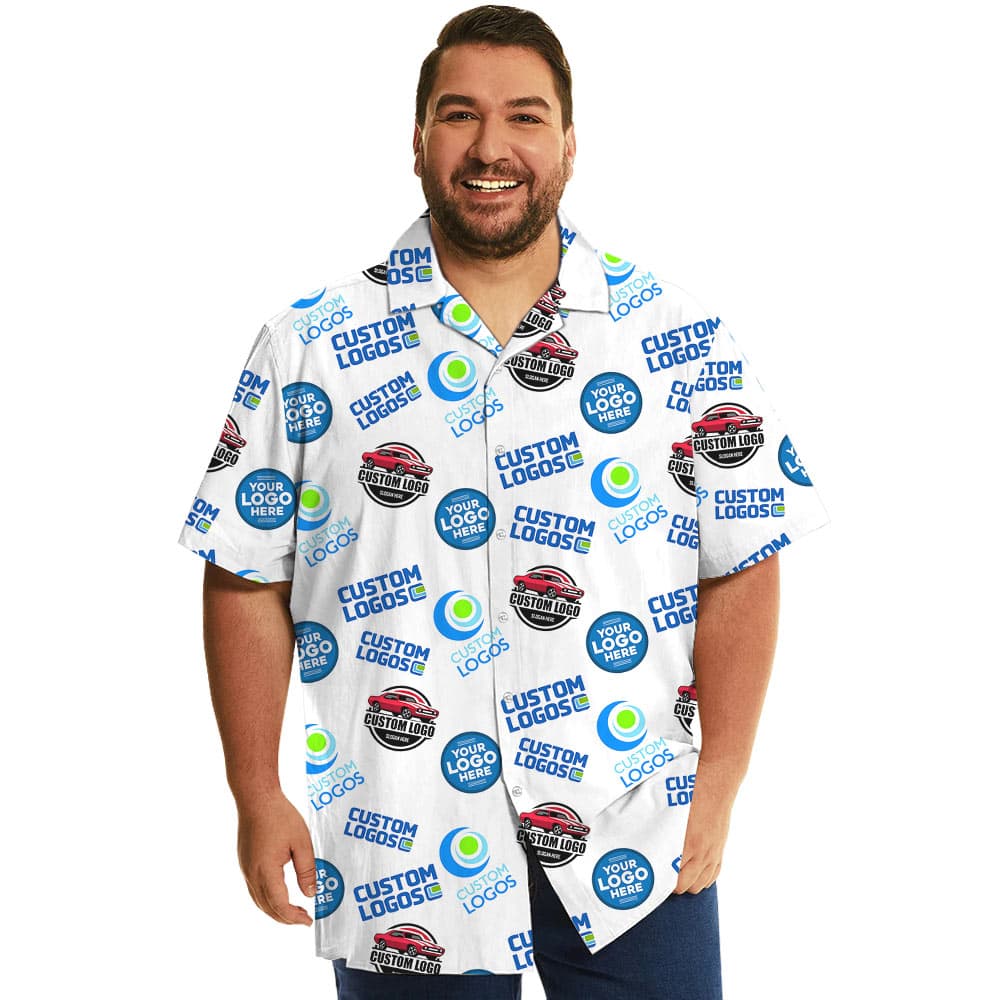 Custom Multiples Logo Hawaiian Shirt (8)