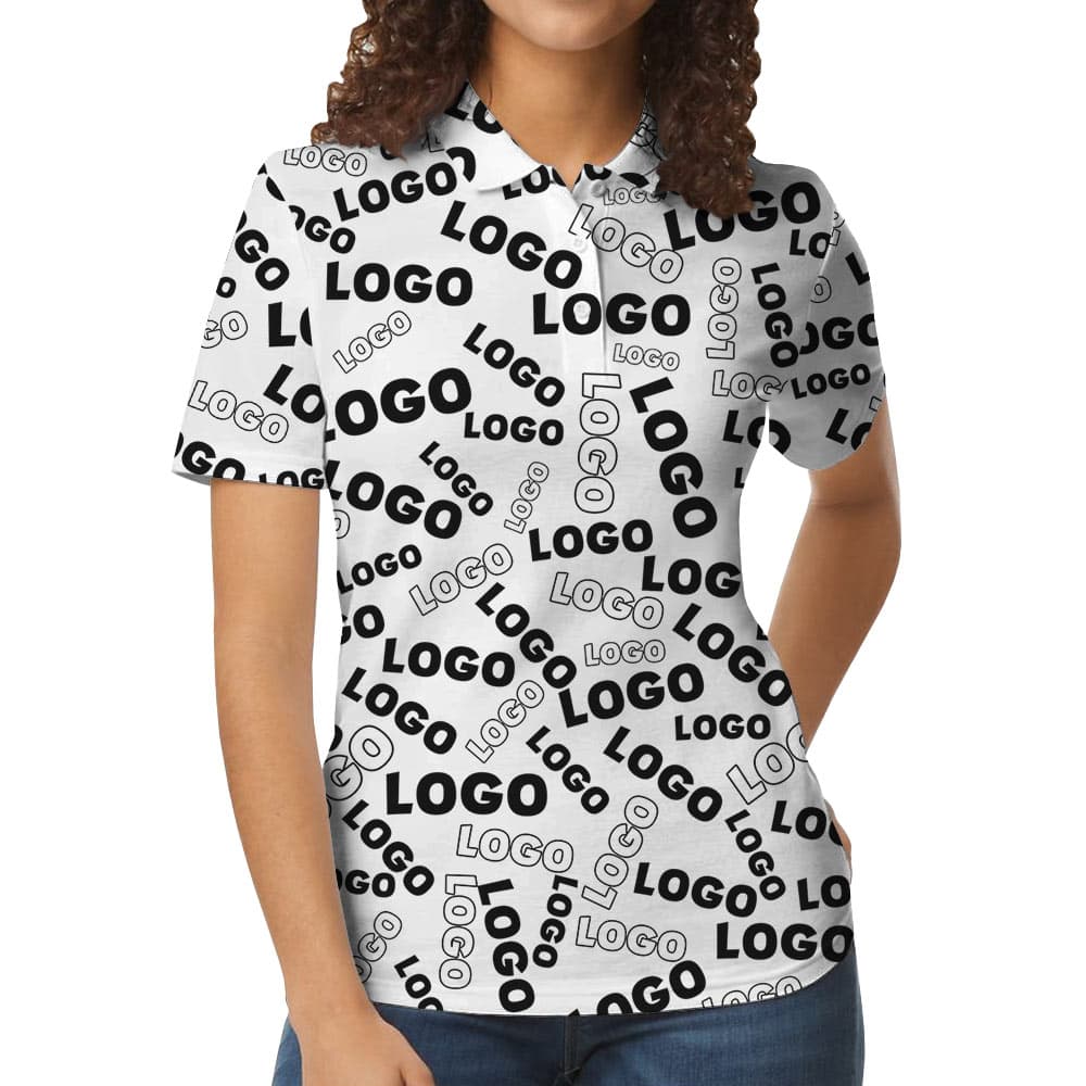 Fully Custom Company Logo Polo Shirt