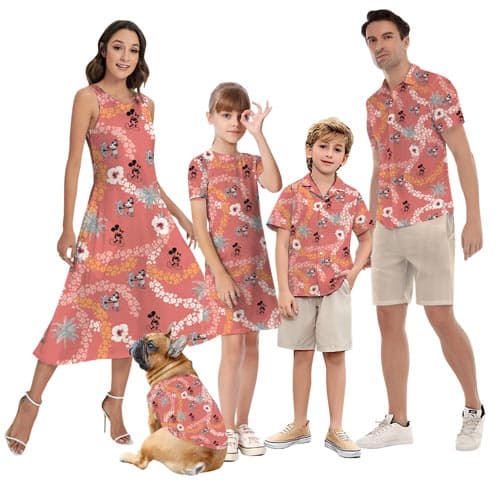Matching Family Hawaiian Outfits