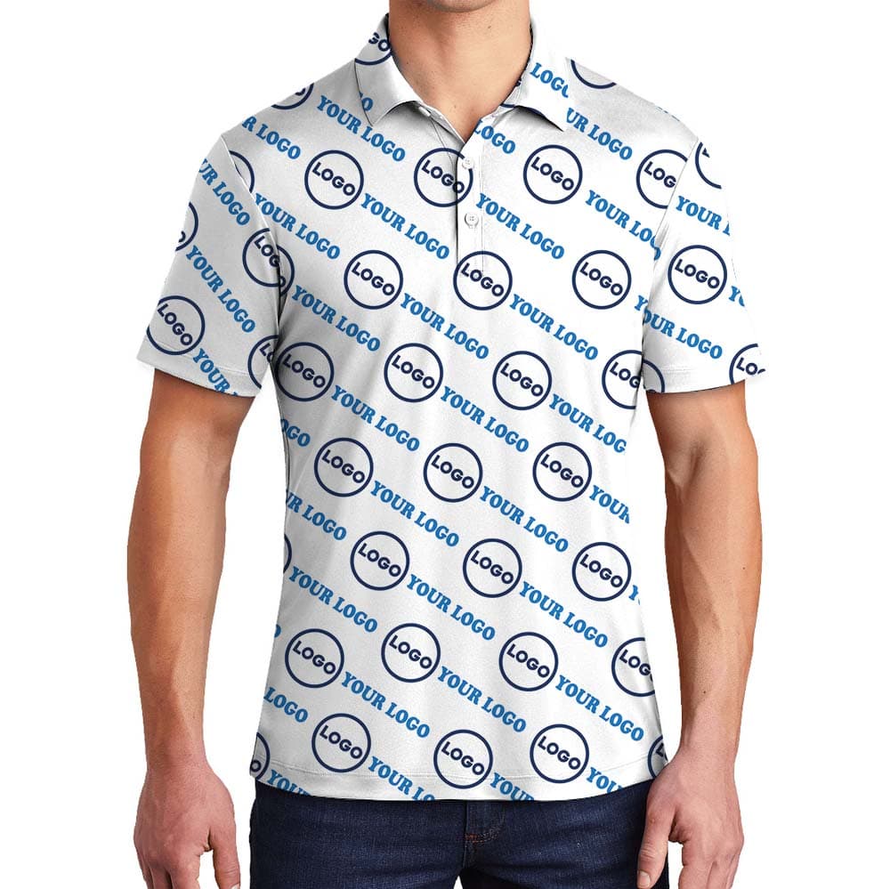 Custom Logo And Name Collared Shirt No Minimum