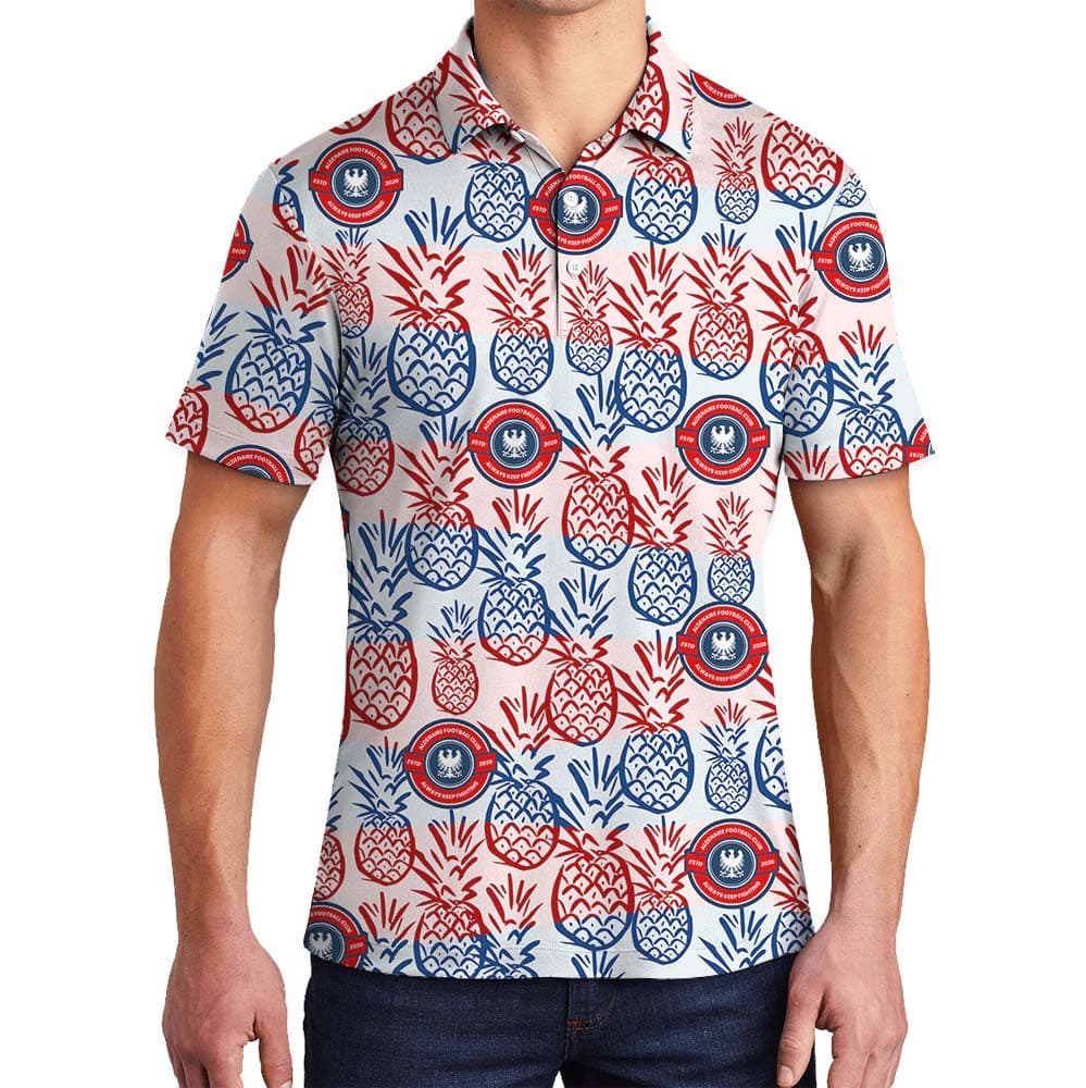 Custom Pineapple Polo Shirt With Custom Logo