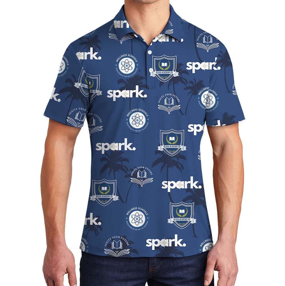 Island Vibe Custom Logo Polo Shirt For Men And Women