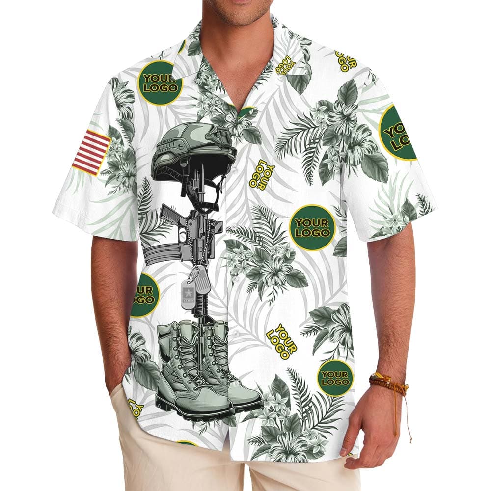 USA Army Custom Military Hawaiian Shirt