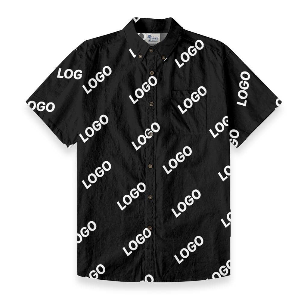 Custom Any Design Button Down Hawaiian Shirt