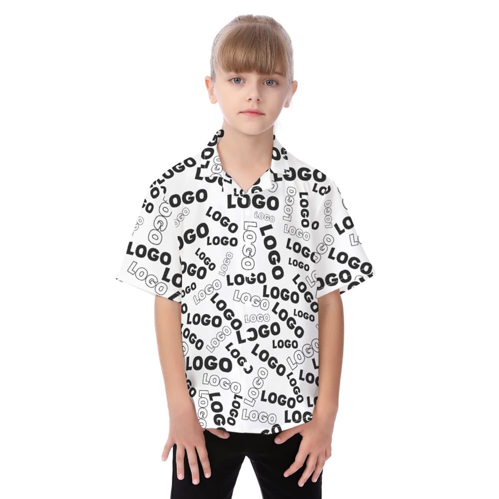 Fully Custom Hawaiian Shirt For Kids