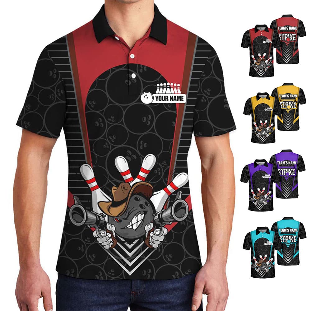 Funny Personalized Bowling Jersey For Team