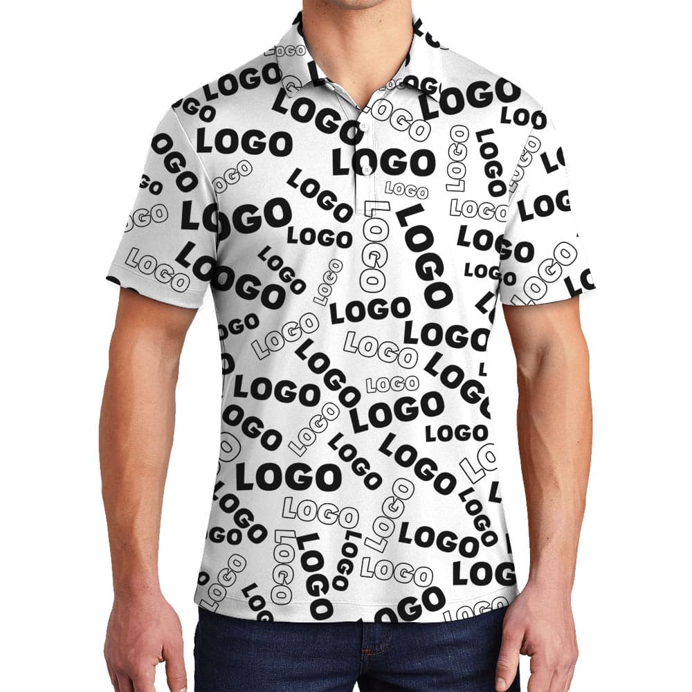 Custom Color And Logo Polo Shirt With Quick Preview