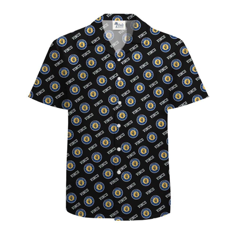 Full Custom Text And Logo Hawaiian Shirt