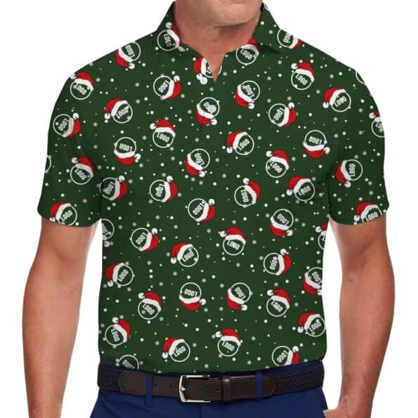 Christmas Custom Logo Polo Shirt