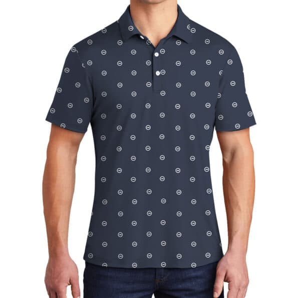 Custom Multiple Small Logo Polo Shirt