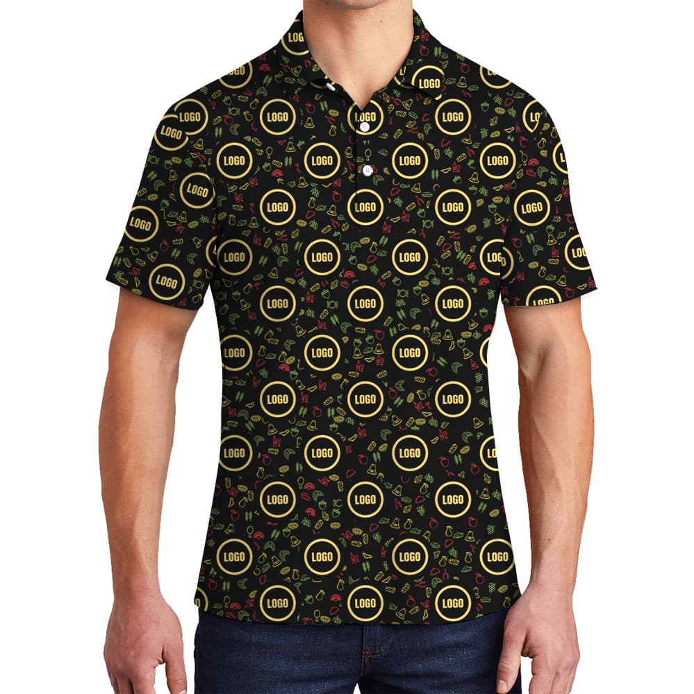 Grateful Season Custom Logo Thanksgiving Polo Shirt