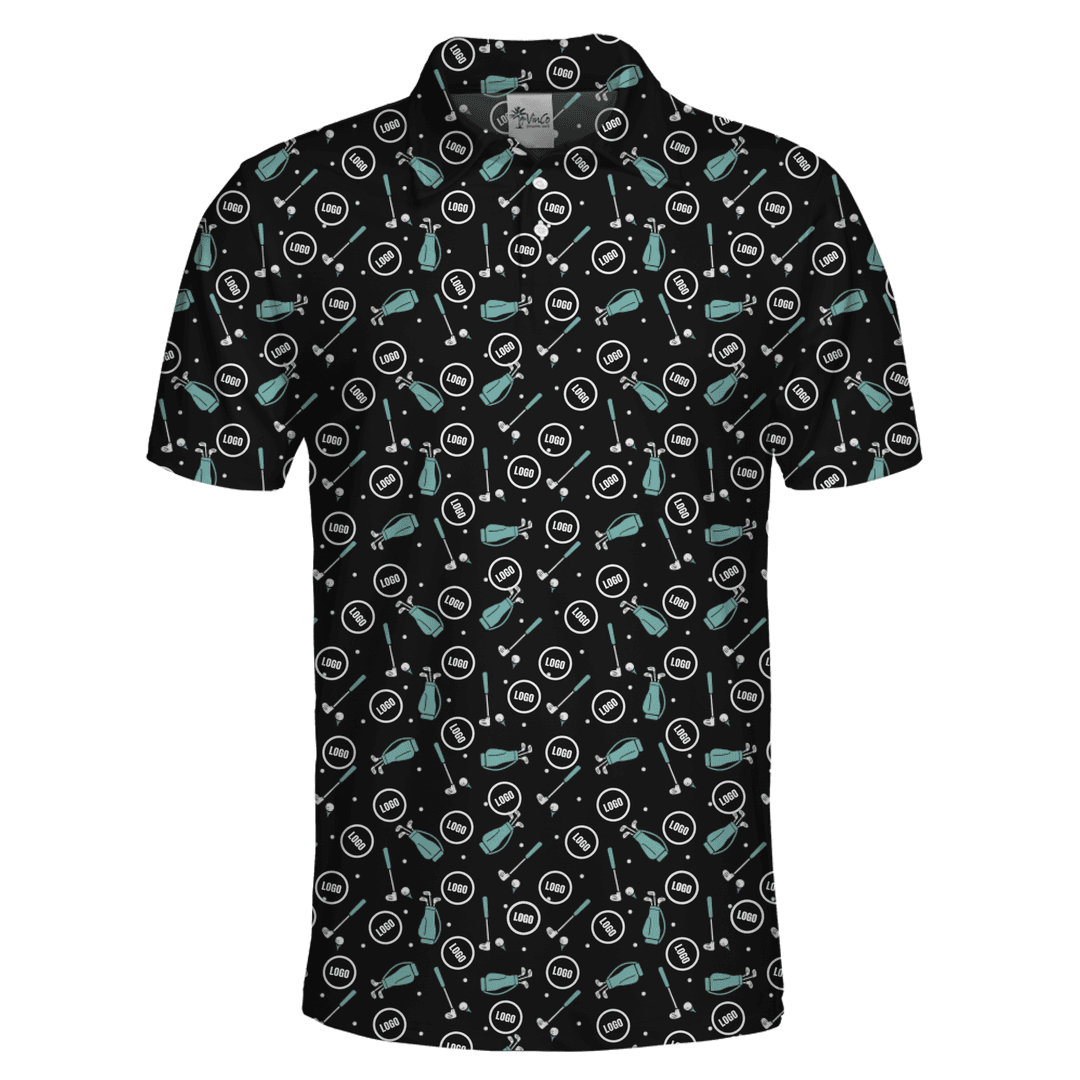 Casual Golf Polo Shirt with Unique Custom Logo